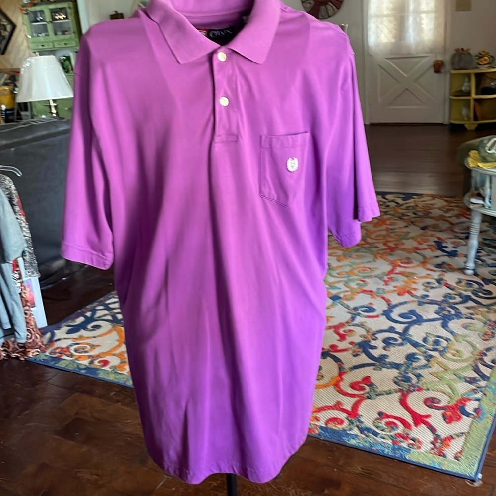 💜💜💜3 for 12$💜💜💜Chaps Purple Polo—Size XXL